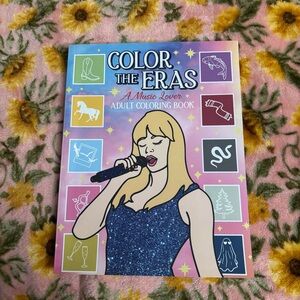 Taylor swift inspired coloring book